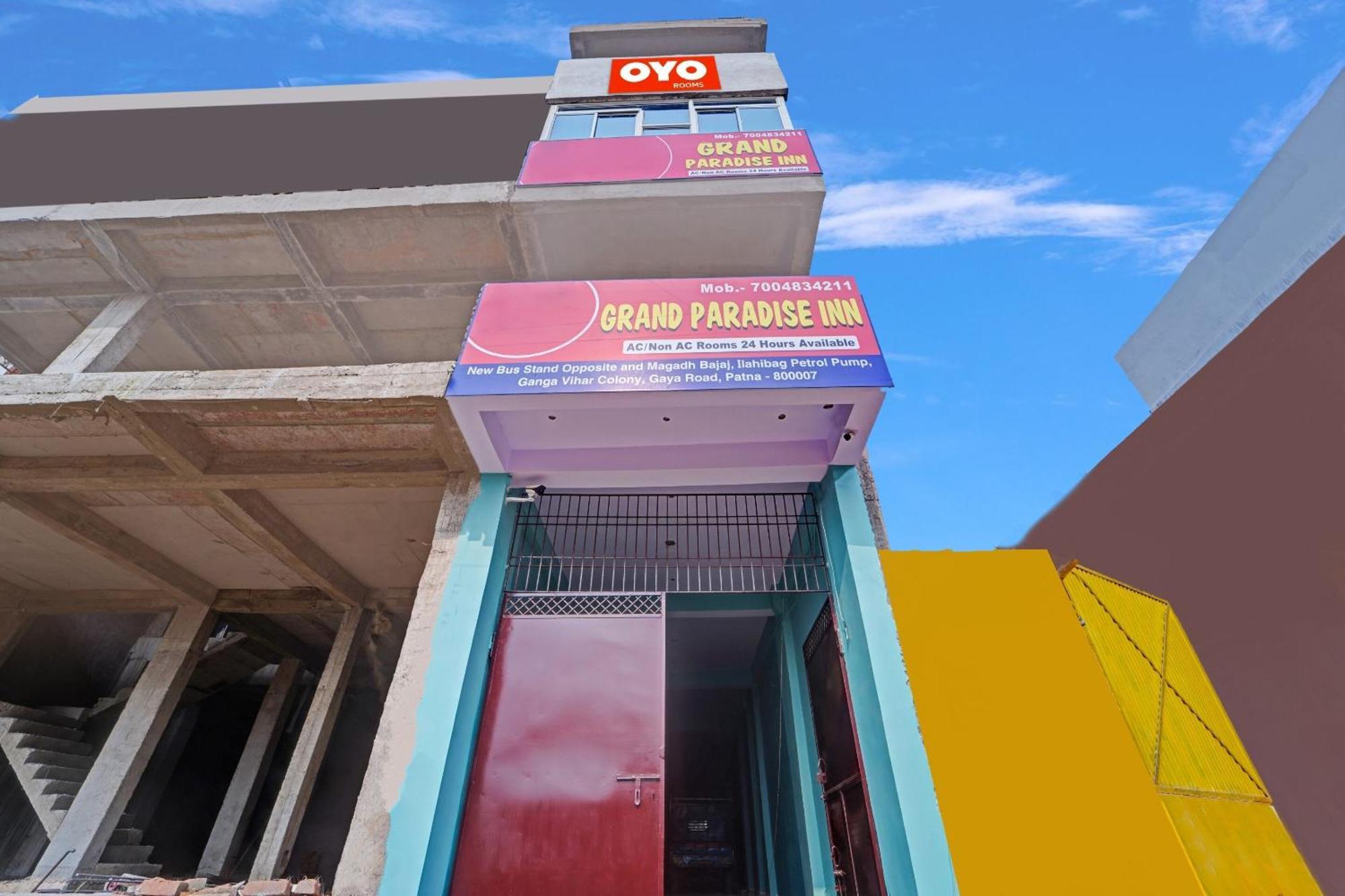 Hotel O Grand Paradise Inn & Banquet Hall ปัฏนา ภายนอก รูปภาพ